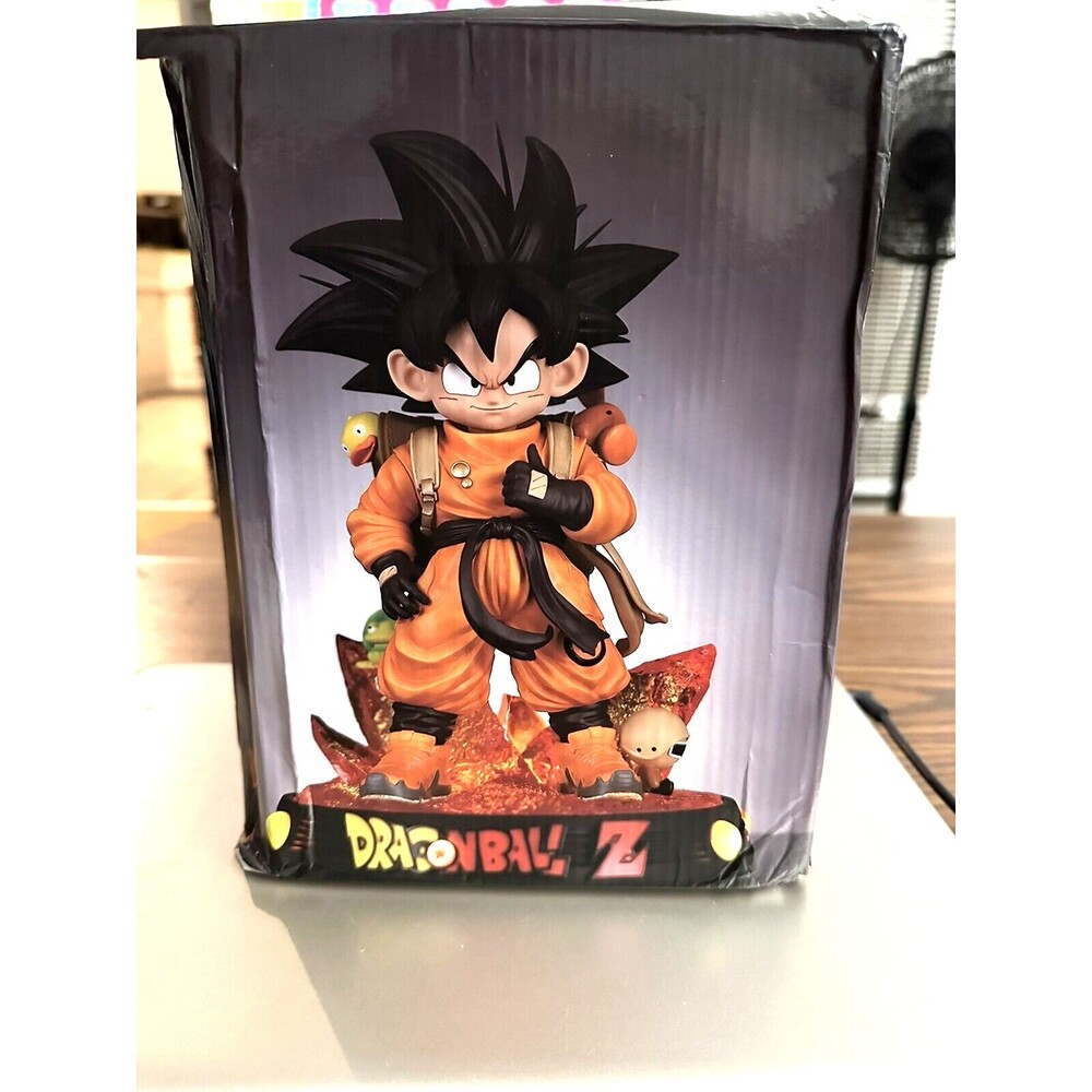 Kid Goku Q Version Dragon Ball Z, 7 Inches Plus Base, Extra Head Box Damage